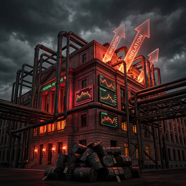 The Fed Is Now Trapped by the War: How Rising Oil Breaks the Rate-Cut Cycle